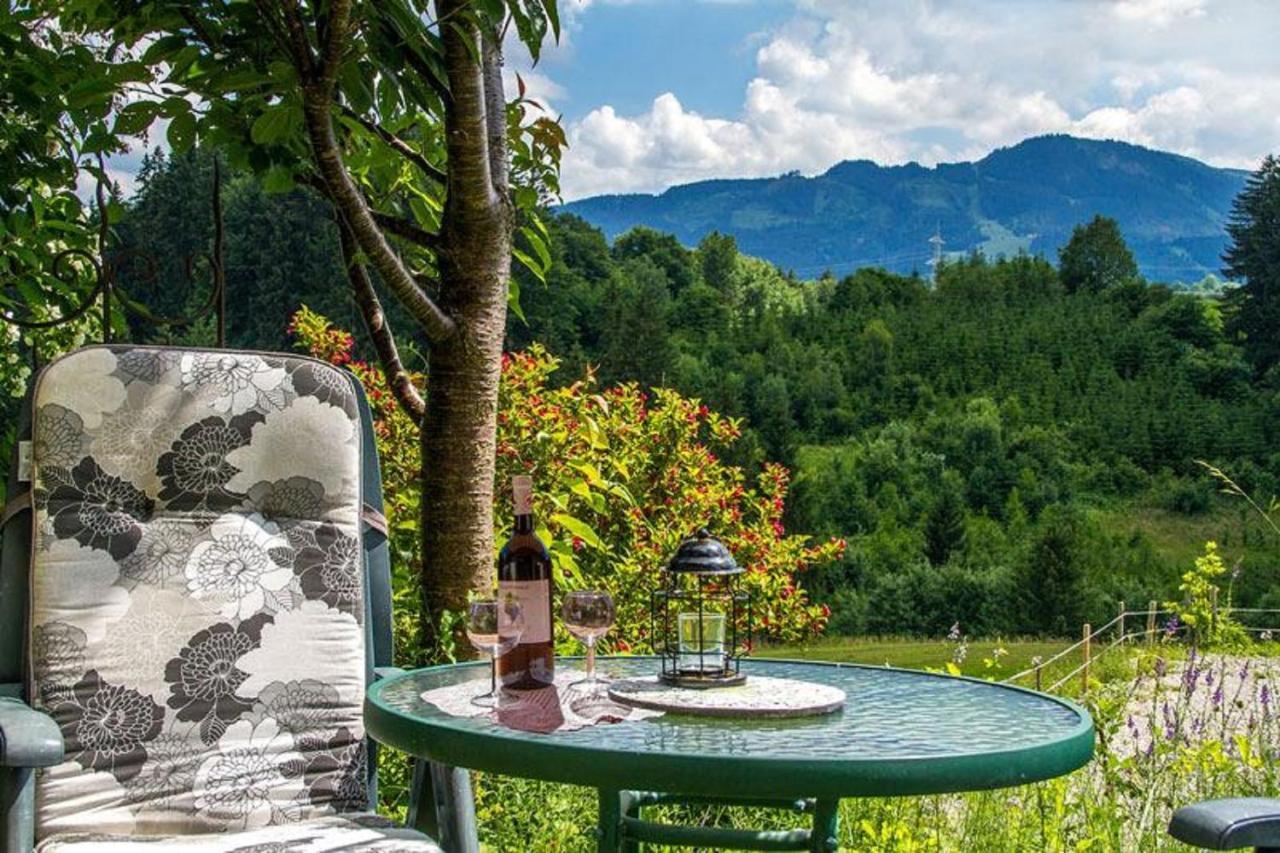 Haus Bergblick Appartement Oy-Mittelberg Buitenkant foto