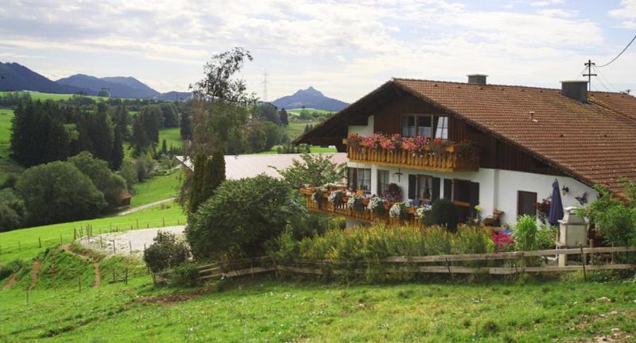 Haus Bergblick Appartement Oy-Mittelberg Buitenkant foto