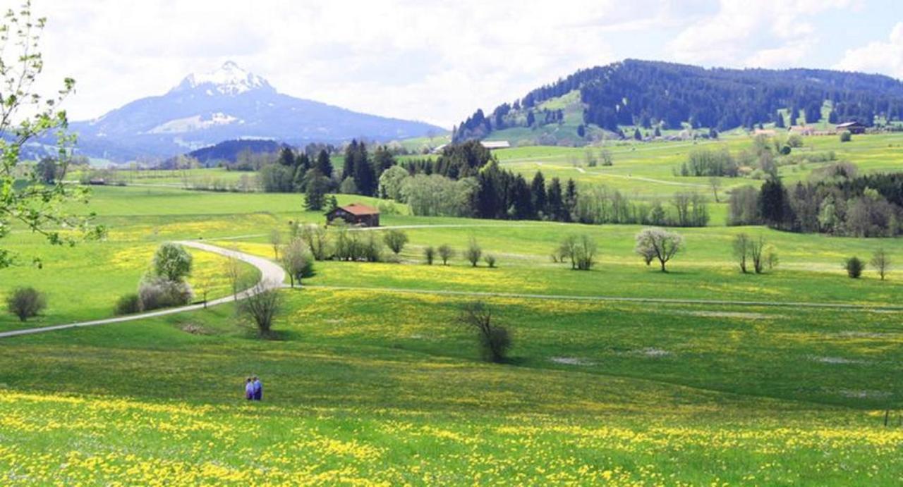 Haus Bergblick Appartement Oy-Mittelberg Buitenkant foto